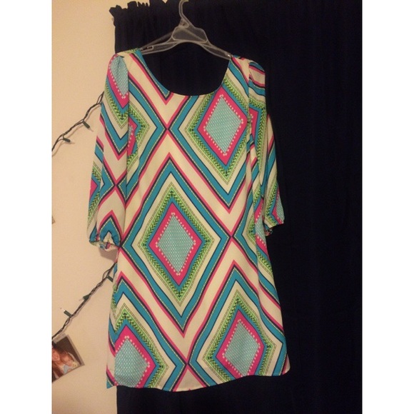 Print dress
