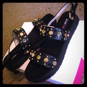 Studded sandals