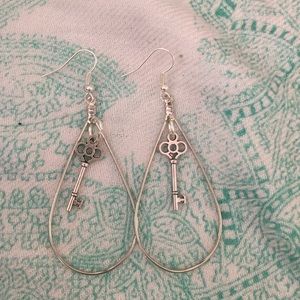 Key earrings