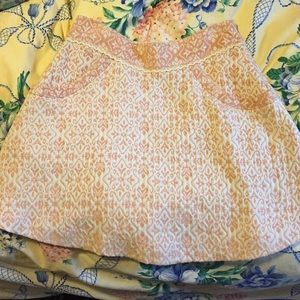 Free people lined skirt