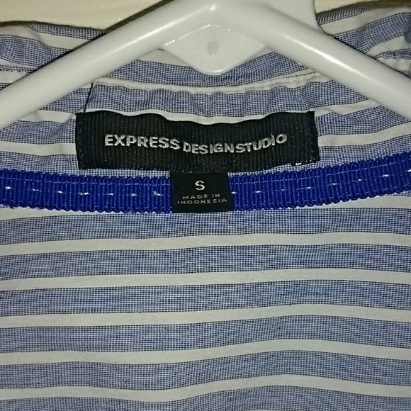 EXPRESS DESIGN STUDIO BUTTON UP - Picture 2 of 2