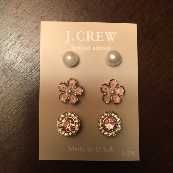 ❗️S A L E  A L E R T❗️J.CREW 3 SET EARRINGS.