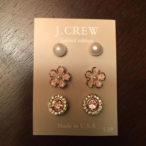 ❗️S A L E  A L E R T❗️J.CREW 3 SET EARRINGS.