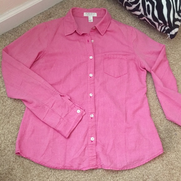 Pink Button Down