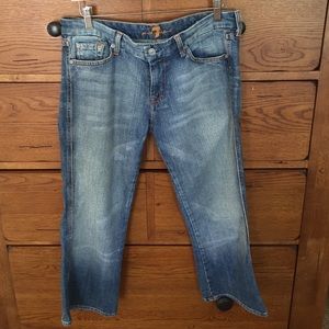 7 For All Mankind Capri jeans  size 31