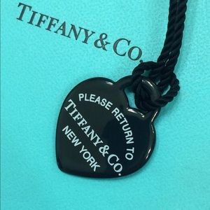 Authentic Tiffany heart necklace
