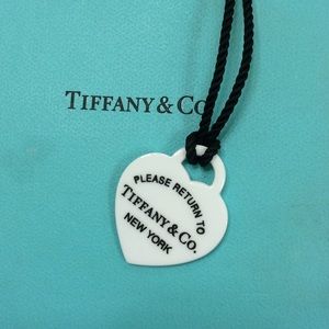 Authentic Tiffany heart necklace