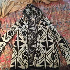 LA HEARTS hooded cardigan