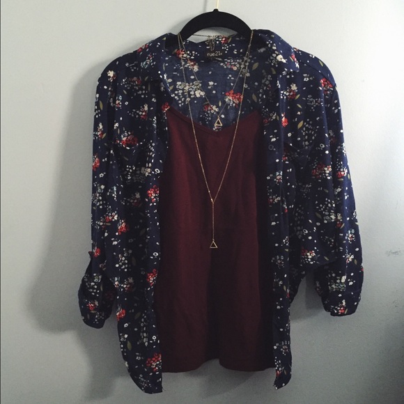 Rue21 Tops - Rue 21 cropped blouse