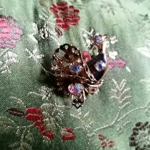 Peacock Pretty Pin