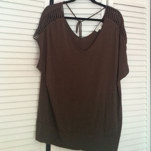 Army green shirt