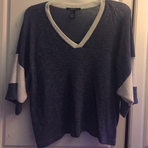 Forever 21 knitted varsity shirt
