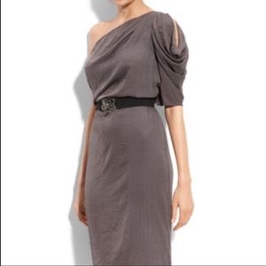 BCBG MAXAXARIA size M one shoulder dress