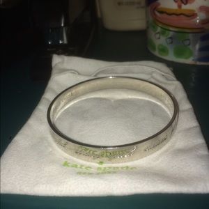 Kate Spade idiom Bangle💛