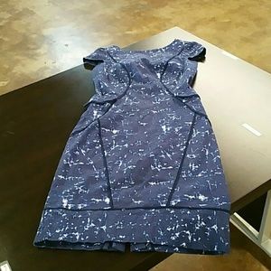 FLASH SALE: Blue and white Antonio Melani dress