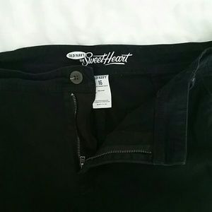 Old Navy Women's Black Sweetheart Pants