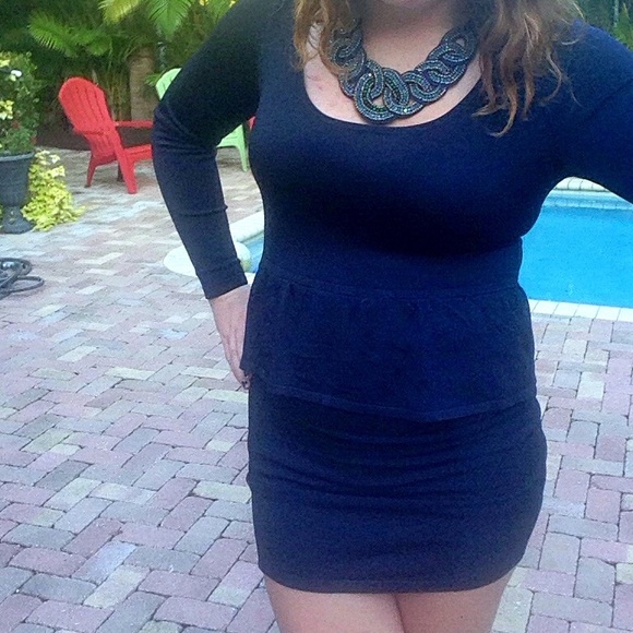 Victoria's Secret Dresses & Skirts - Long sleeves Peplum Victoria Secret Dress