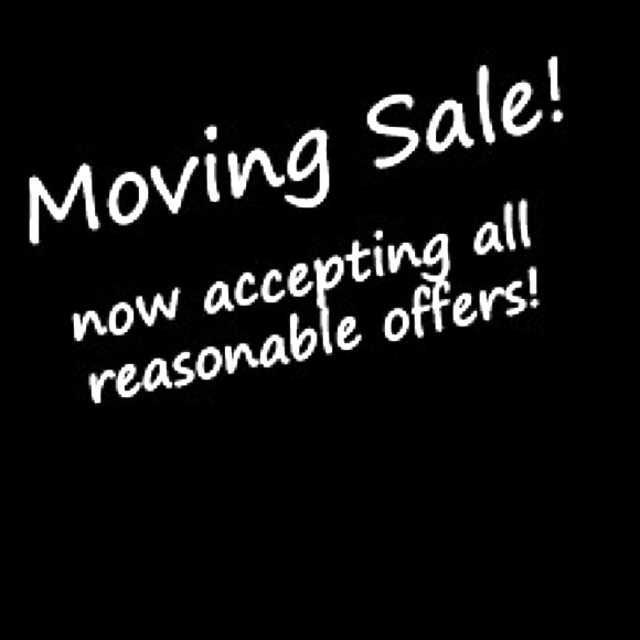 Moving this Sunday - make an offer!!