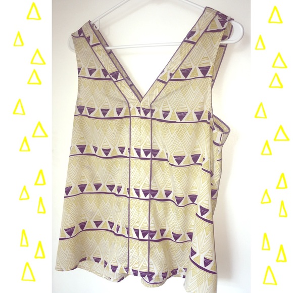ASOS Tops - PRICE ✂️ Flowy geometric tank.