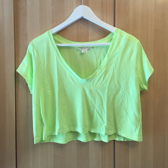 Forever 21 Neon crop top - Picture 1 of 1