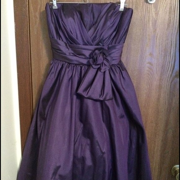 Mori lee purple color size 9/10 dress