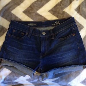 Almost new J.Crew denim cut off shorts