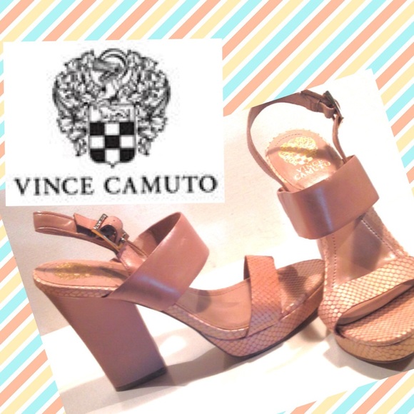Vince Camuto Shoes - VINCE CAMUTO sexy chunk heels, size 9.5B NEW