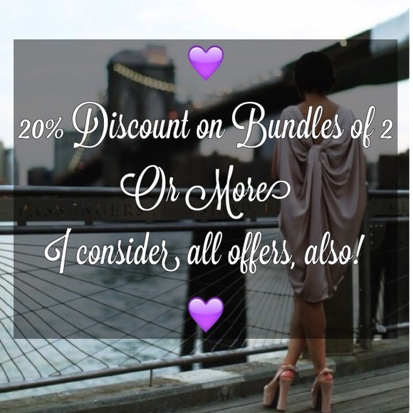 💜DISCOUNTS💜