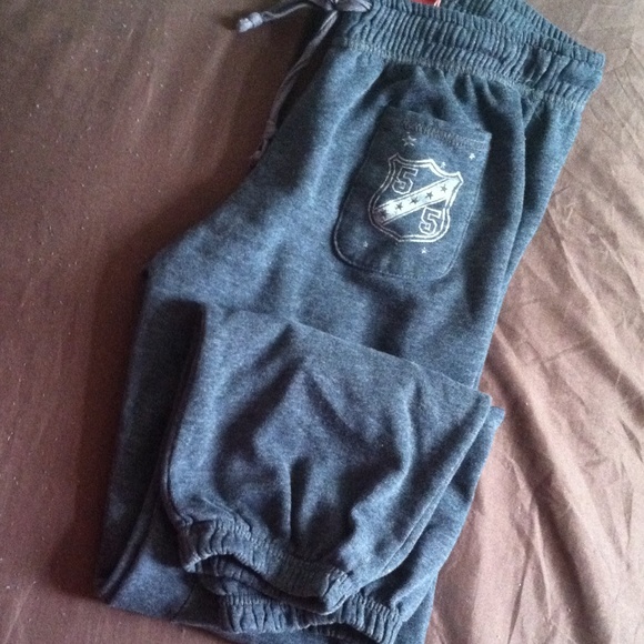 Zoey & Beth Charcoal Grey Gently Used Sweat Pants