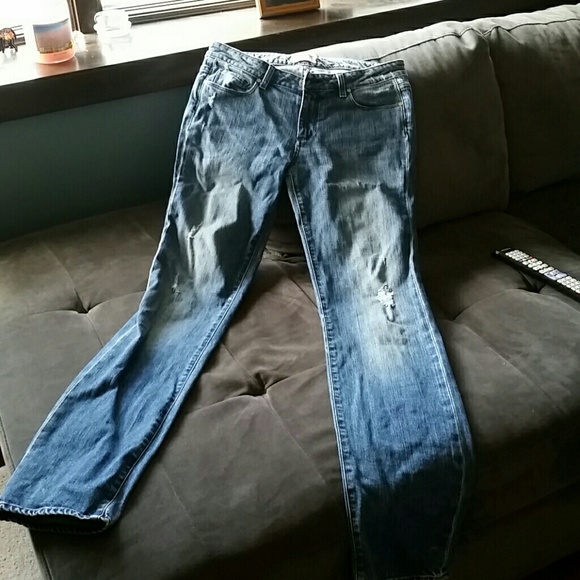 Paige premium denim Jimmy Jimmy distressed jean