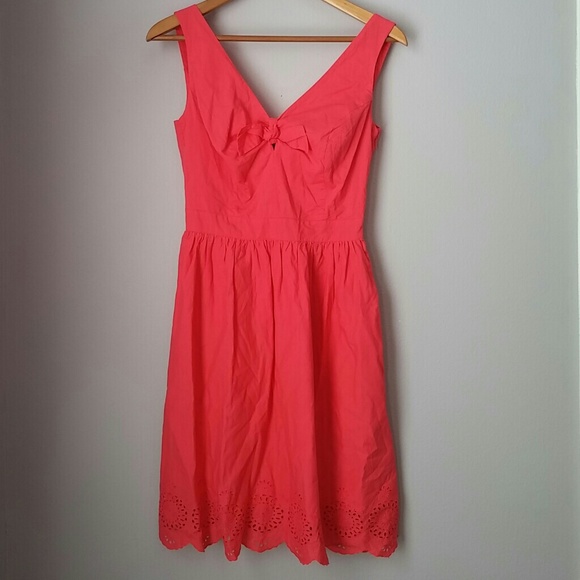 Sold Jessica Simpson bow and eyelet dress nwot - Picture 2 of 4