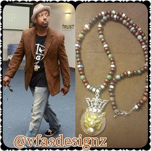 Custom Necklace for Chicago Artist.