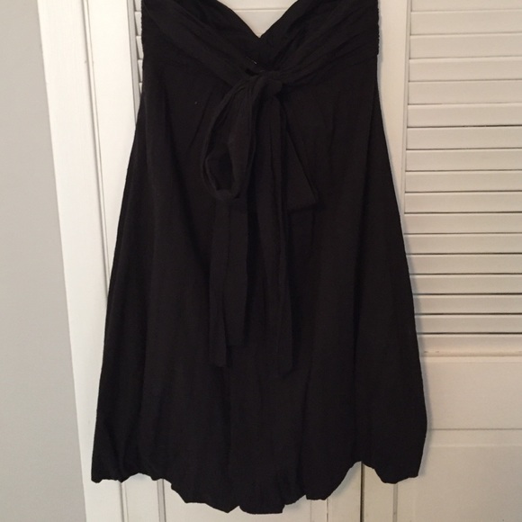 Trina Turk strapless black dress size 2 - Picture 4 of 4