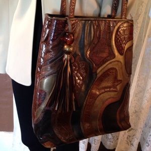 Sharif leather purse