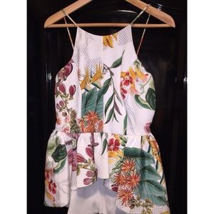 Floral high low top by CAMEO