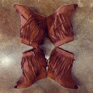 Fringe Booties