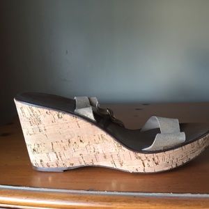 Gold platform sandals jcrew