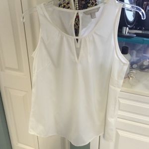 banana republic white top