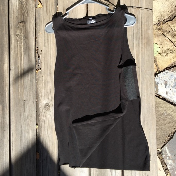 Cute Cheap Monday tank with side slits.