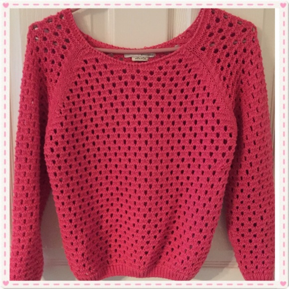 New low price for Cyber Monday Pink Knit Sweater - Picture 2 of 2