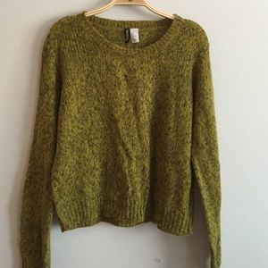 H&M Green Sweater