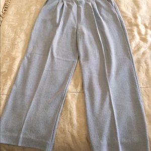 St. John Collection Periwinkle Pants with Pockets