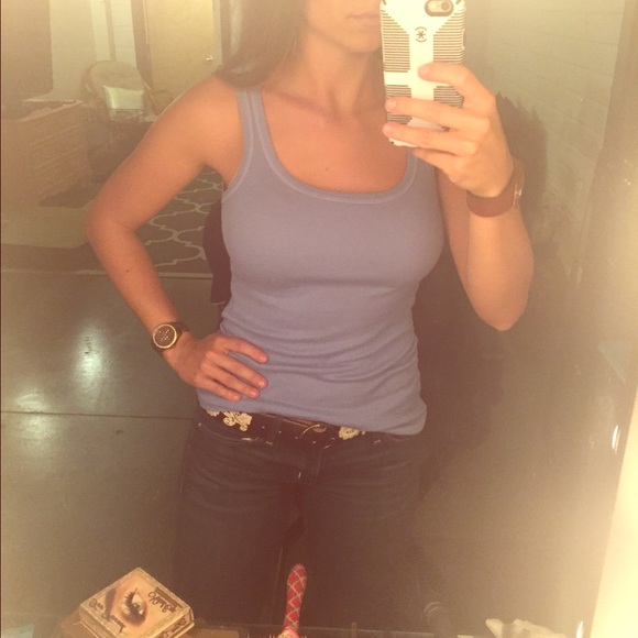 Baby blue splendid tank