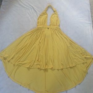 Beautiful Flowy Yellow Dress