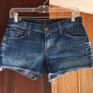Jean shorts by Citizens of Humanity