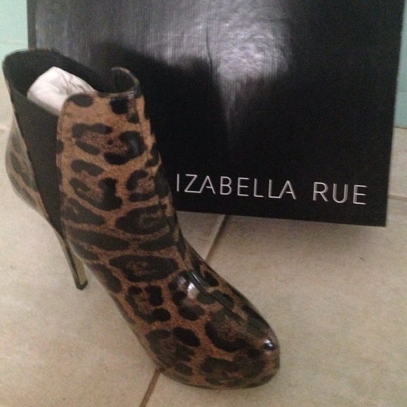 Isabella Rue Leopard Bootie