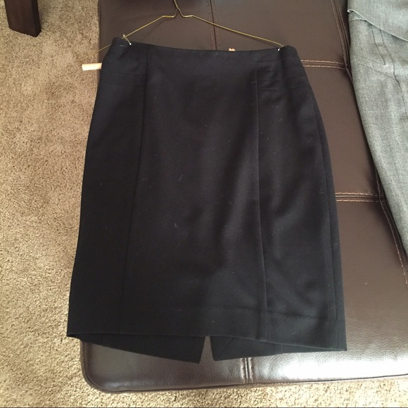The Limited brand - black pencil skirt with slit