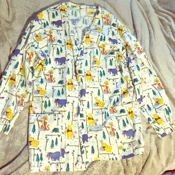 Winnie The Pooh Scrub Jacket - Picture 1 of 1