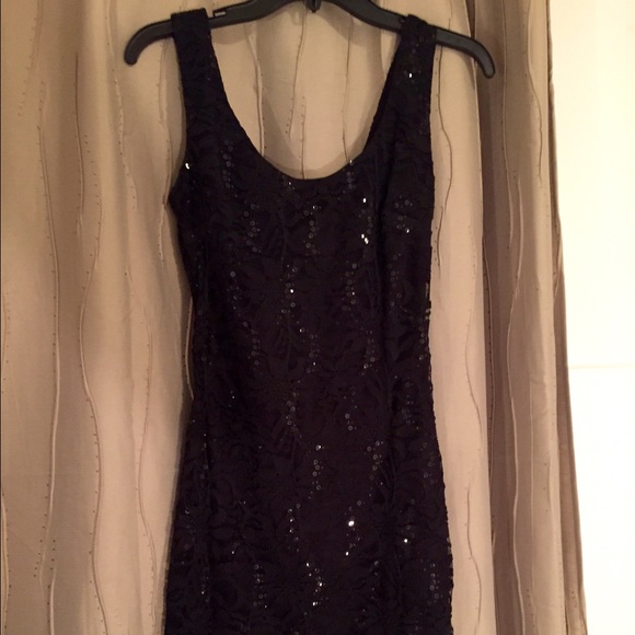 Black Dress With Sequins
