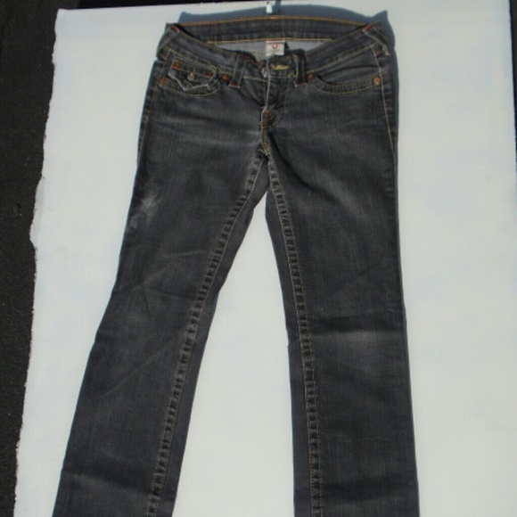 TRUE RELIGION DISTRESSED JEANS - Picture 2 of 4